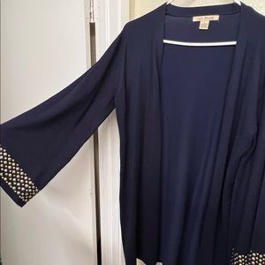 Navy Blue Cardigan, Ava Paige, Large